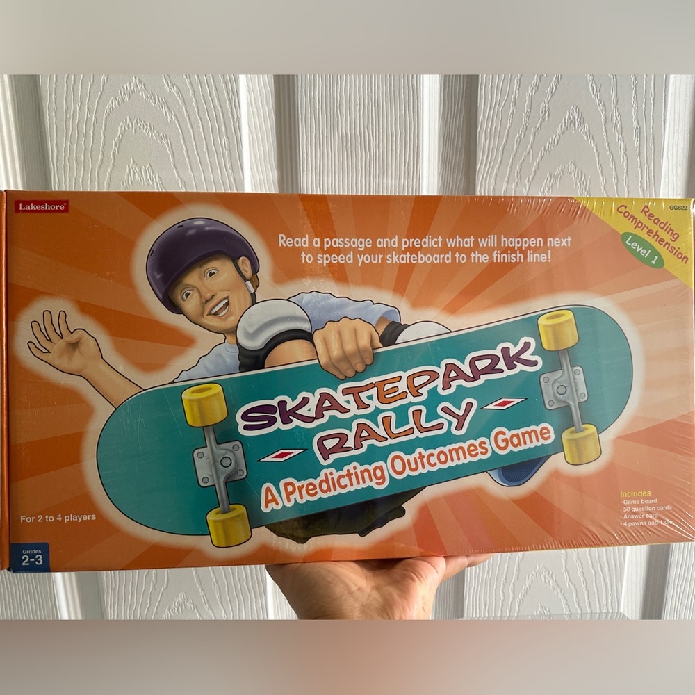 Lakeshore Skatepark Rally Board Game A Predicting Outcomes Game COMPLETE,new